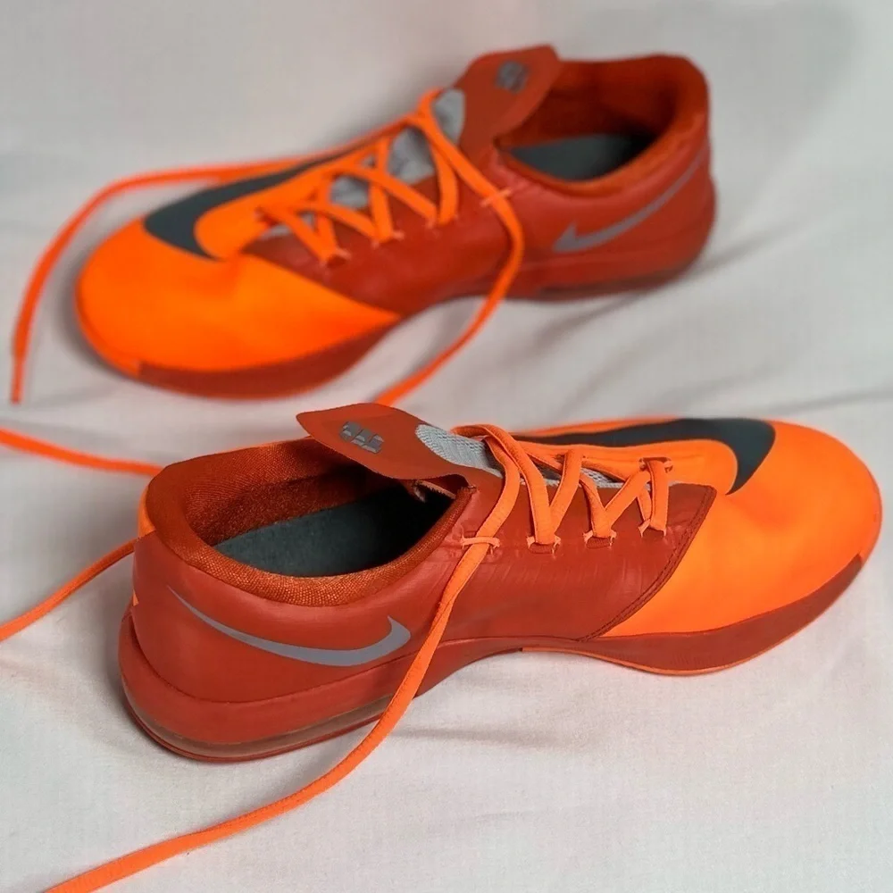 Nike KD 6 “NYC 66” limited edition basketball shoes bright orange 6Y or women 8